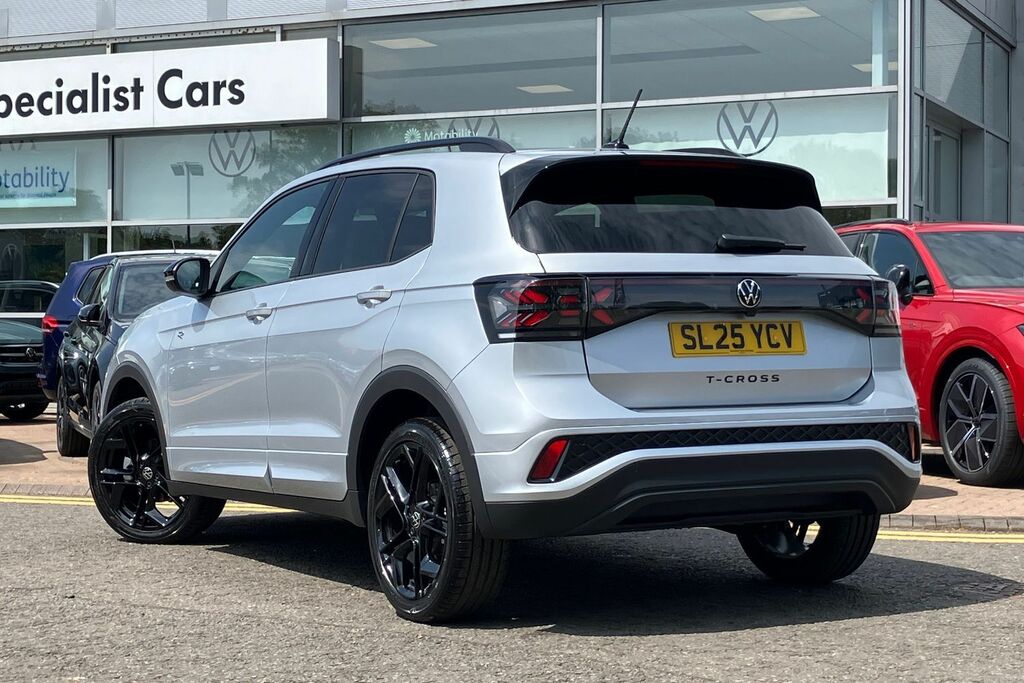 Volkswagen T-Cross 1.0 Tsi Black Edition Dsg SL25YCV Silver #5