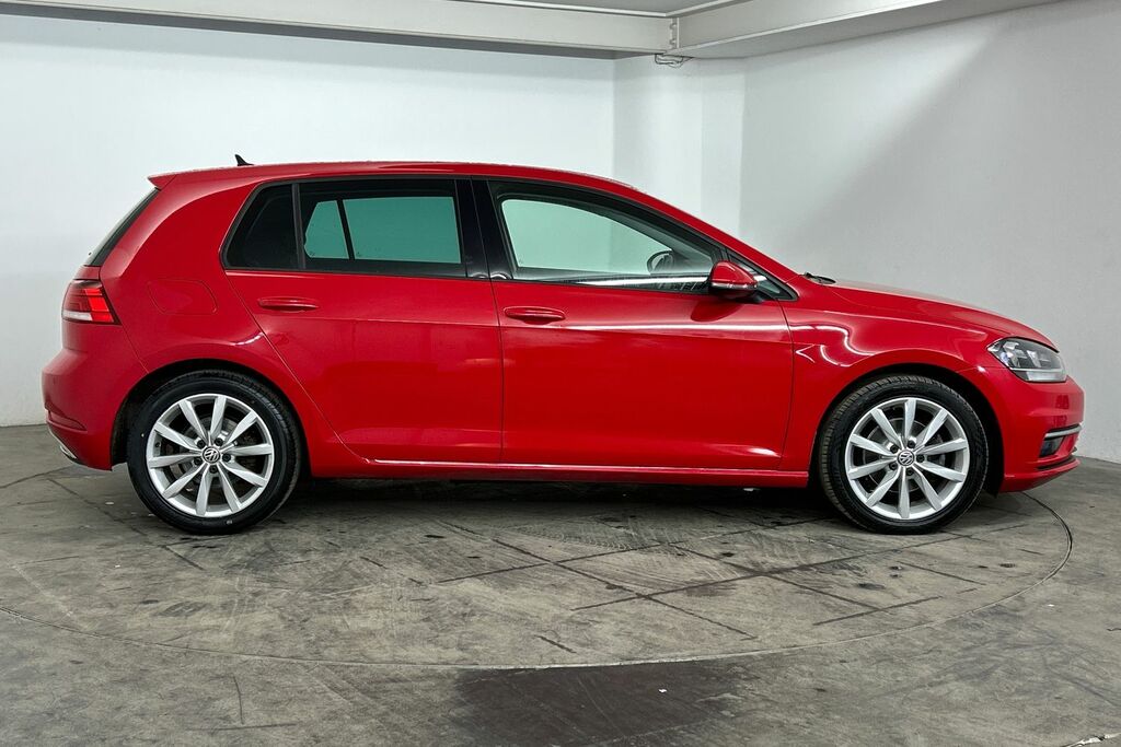 Volkswagen Golf 2.0 Tdi Gt Dsg Red #4