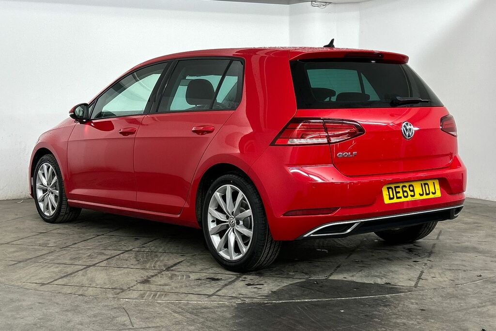 Volkswagen Golf 2.0 Tdi Gt Dsg Red #3