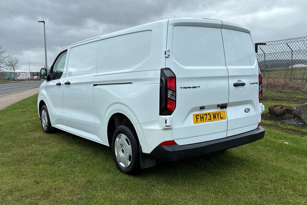 Ford Transit Custom 2.0 Ecoblue 110Ps H1 Van Trend FH73MYL White #3