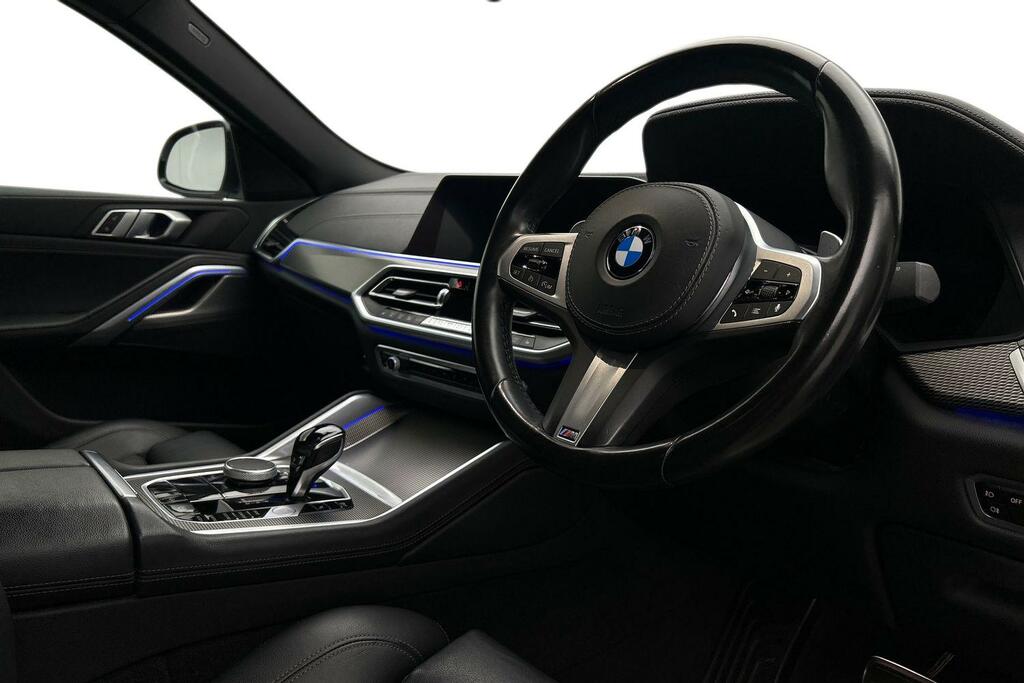 BMW X6 X6 Xdrive40d M Sport White #6