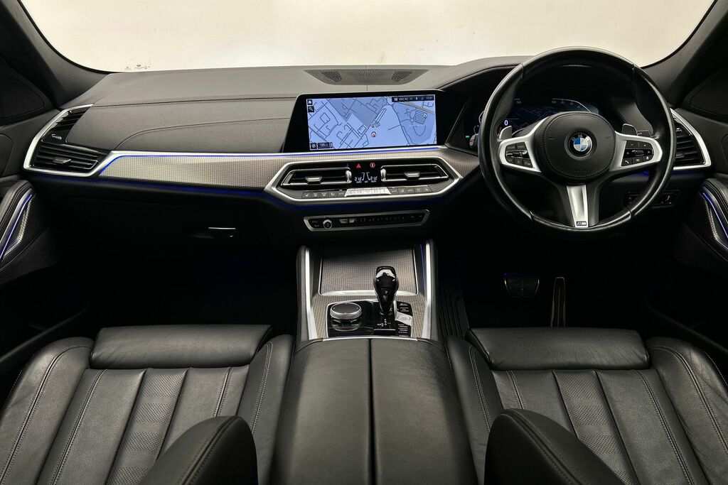 BMW X6 X6 Xdrive40d M Sport White #4