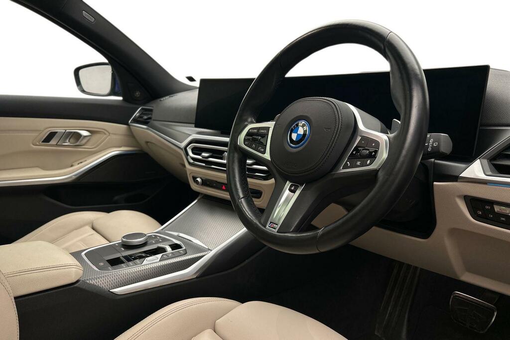 BMW 3 Series 330E Xdrive M Sport Touring LJ72GTW Blue #6