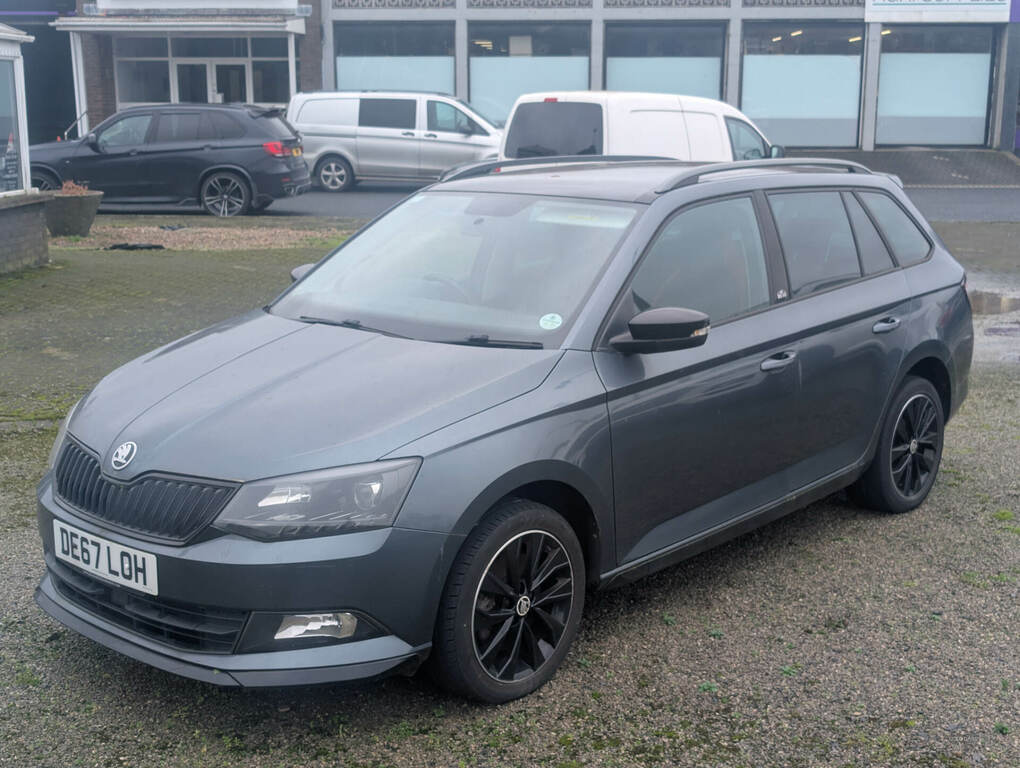 Skoda Fabia 1.0 Tsi 110 Monte Carlo DE67LOH Grey #3