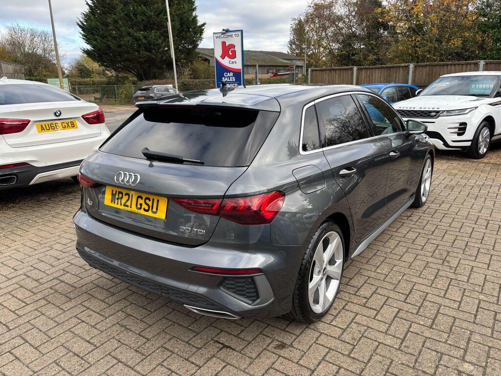 Audi A3 2.0 Tdi 30 S Line Sportback WR21GSU Grey #2