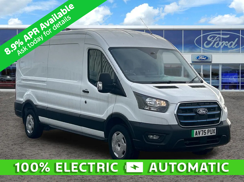 Ford Transit Custom 135Kw 68Kwh H2 Trend Van Dap Panel Van White