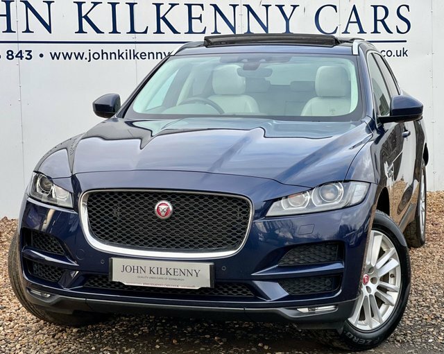Jaguar F-Pace P250i Portfolio Suv LT68DYM Blue #3
