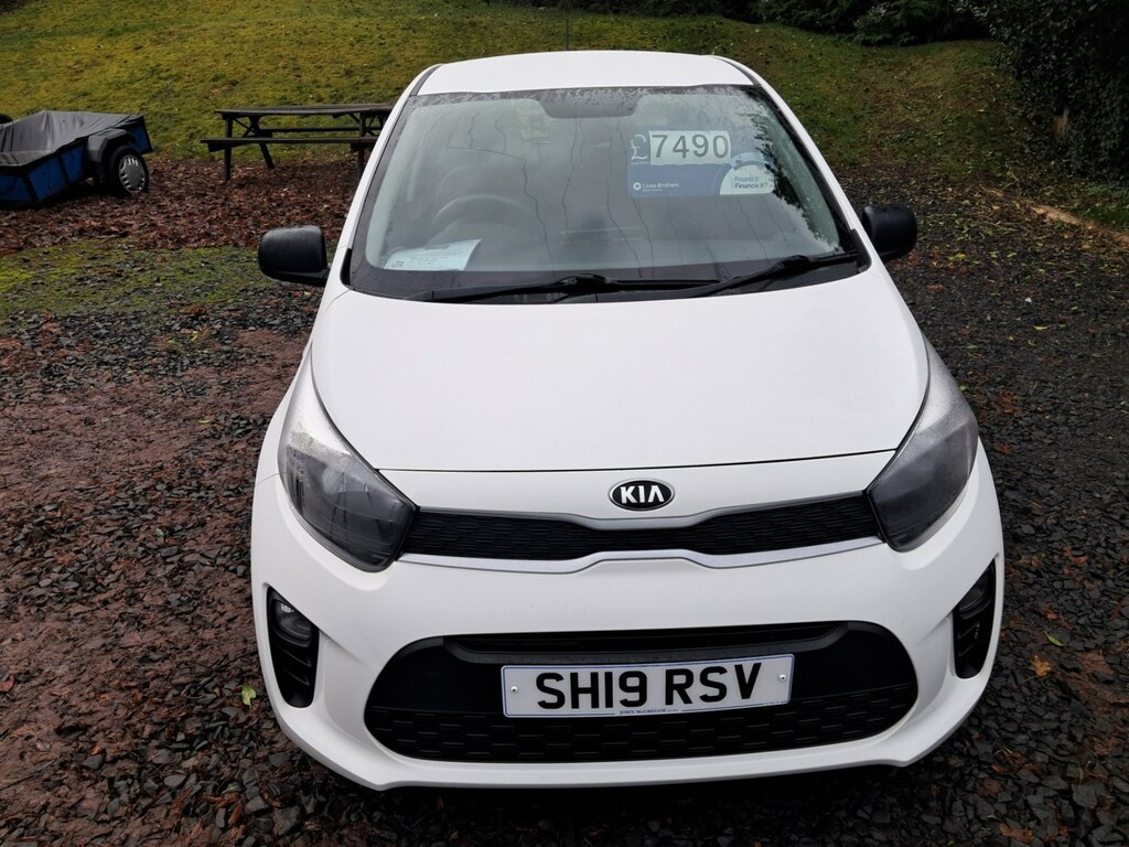 Kia Picanto 1.0 1 SH19RSV White #2