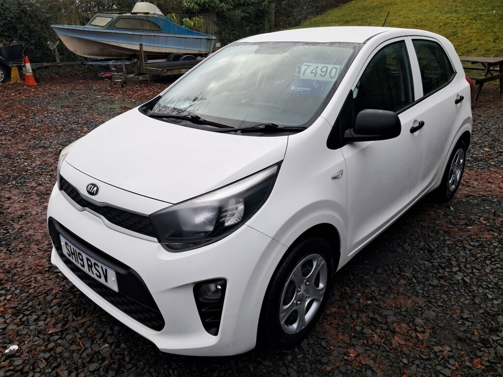 Kia Picanto 1.0 1 SH19RSV White #3