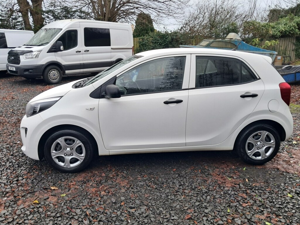 Kia Picanto 1.0 1 SH19RSV White #4