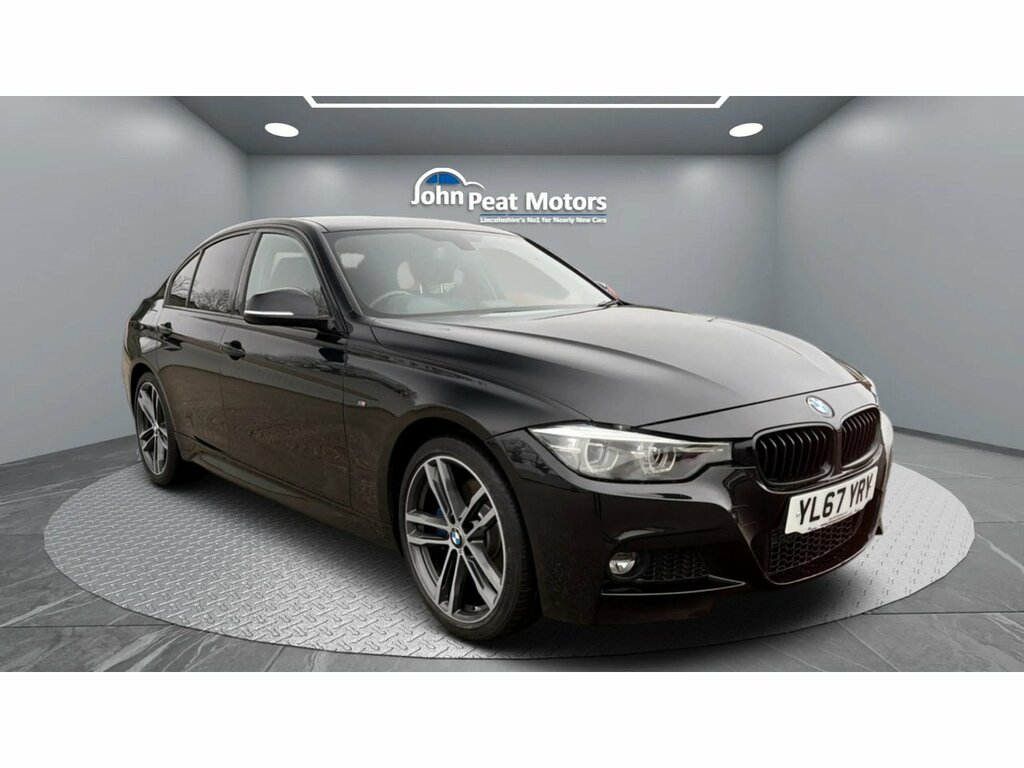 BMW 3 Series 2.0 320D Blueperformance M Sport Shadow Edition Sa YL67YRY Black #3
