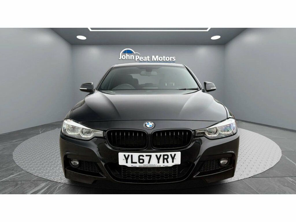 BMW 3 Series 2.0 320D Blueperformance M Sport Shadow Edition Sa YL67YRY Black #2