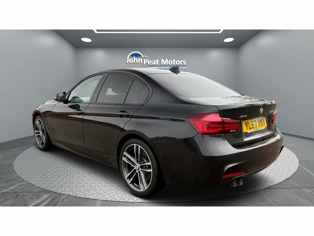 BMW 3 Series 2.0 320D Blueperformance M Sport Shadow Edition Sa YL67YRY Black #4