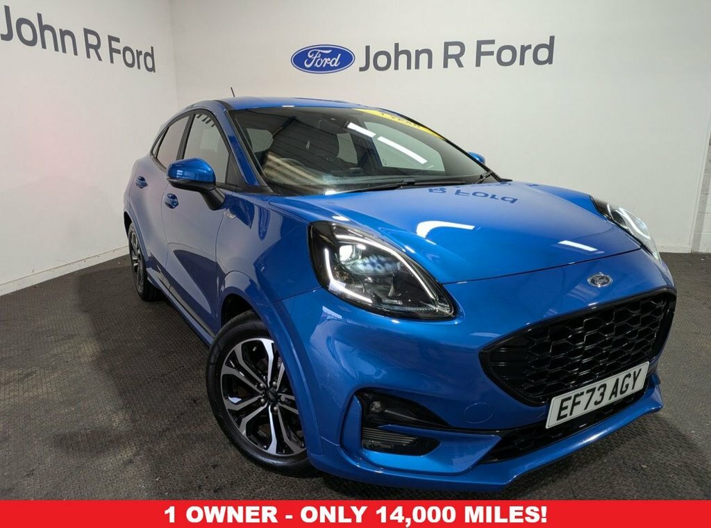 Ford Puma 1L St-line Blue