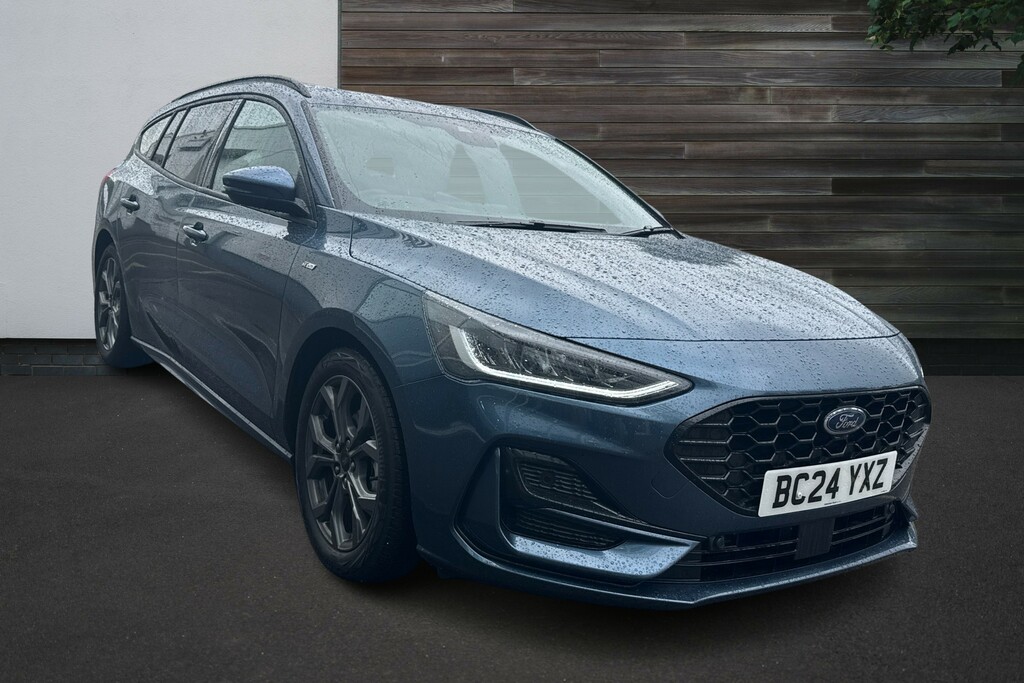 Ford Focus St-line Blue
