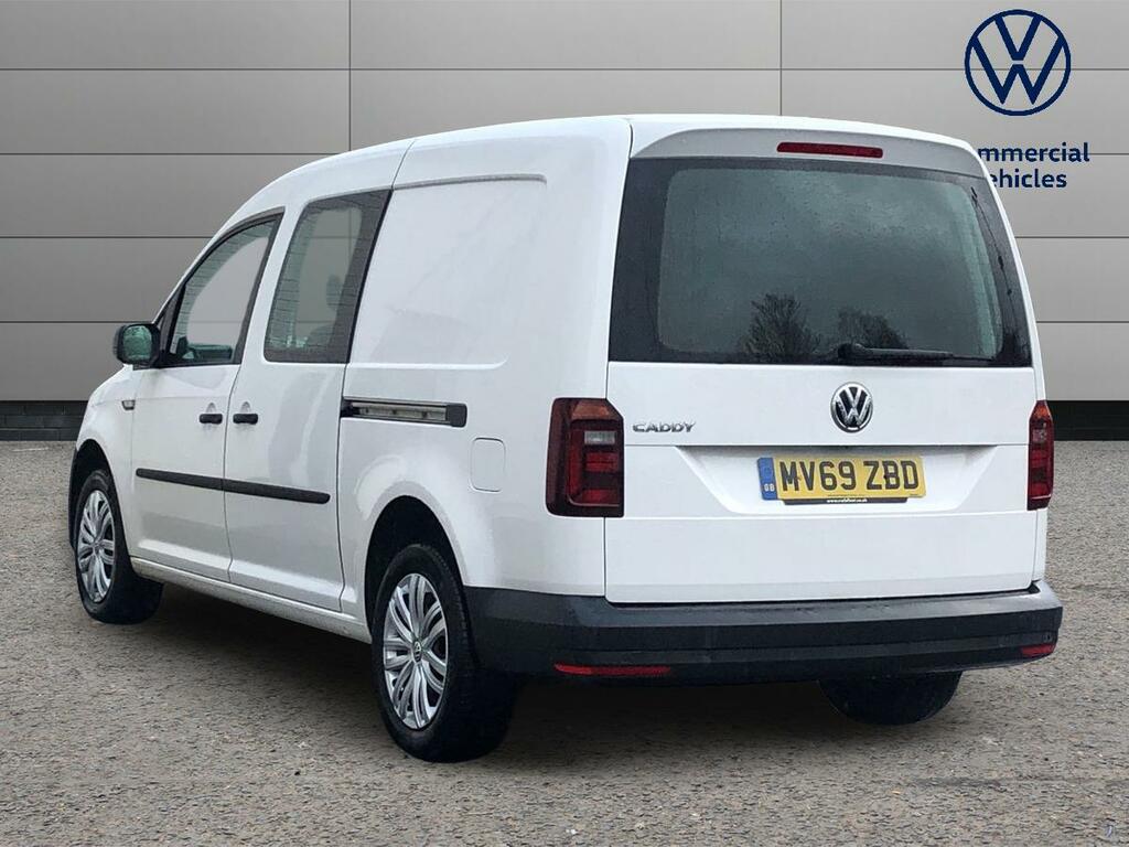 Volkswagen Caddy Maxi 2.0 Tdi 102Ps Kombi Van Dsg White #2