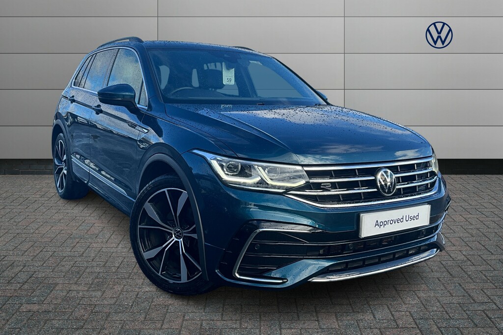 Volkswagen Tiguan 1.5 Tsi 150 R-line Dsg DF72GYX Blue
