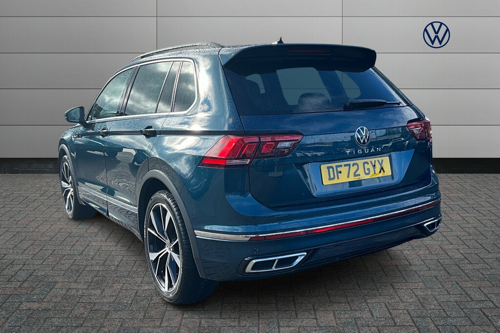 Volkswagen Tiguan 1.5 Tsi 150 R-line Dsg DF72GYX Blue #3