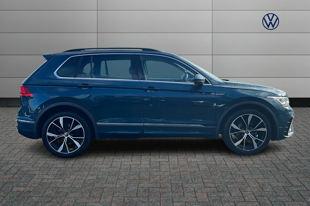 Volkswagen Tiguan 1.5 Tsi 150 R-line Dsg DF72GYX Blue #4