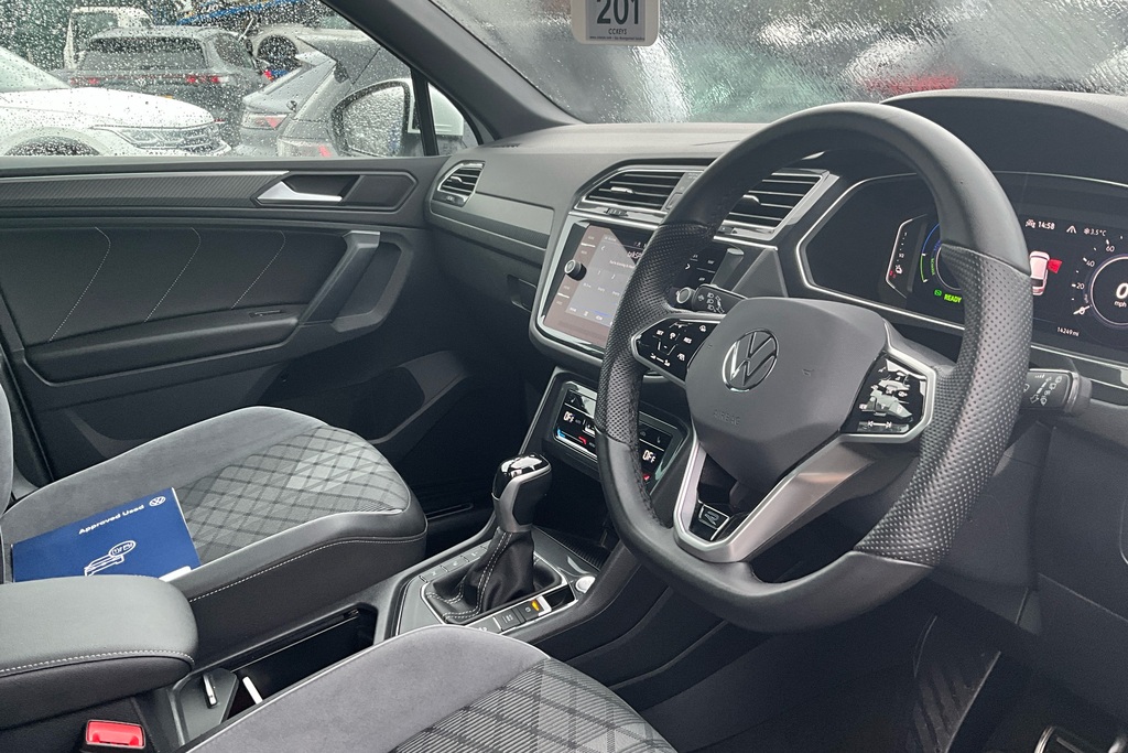 Volkswagen Tiguan 1.4 Tsi Ehybrid R-line Dsg RE73AZU White #6