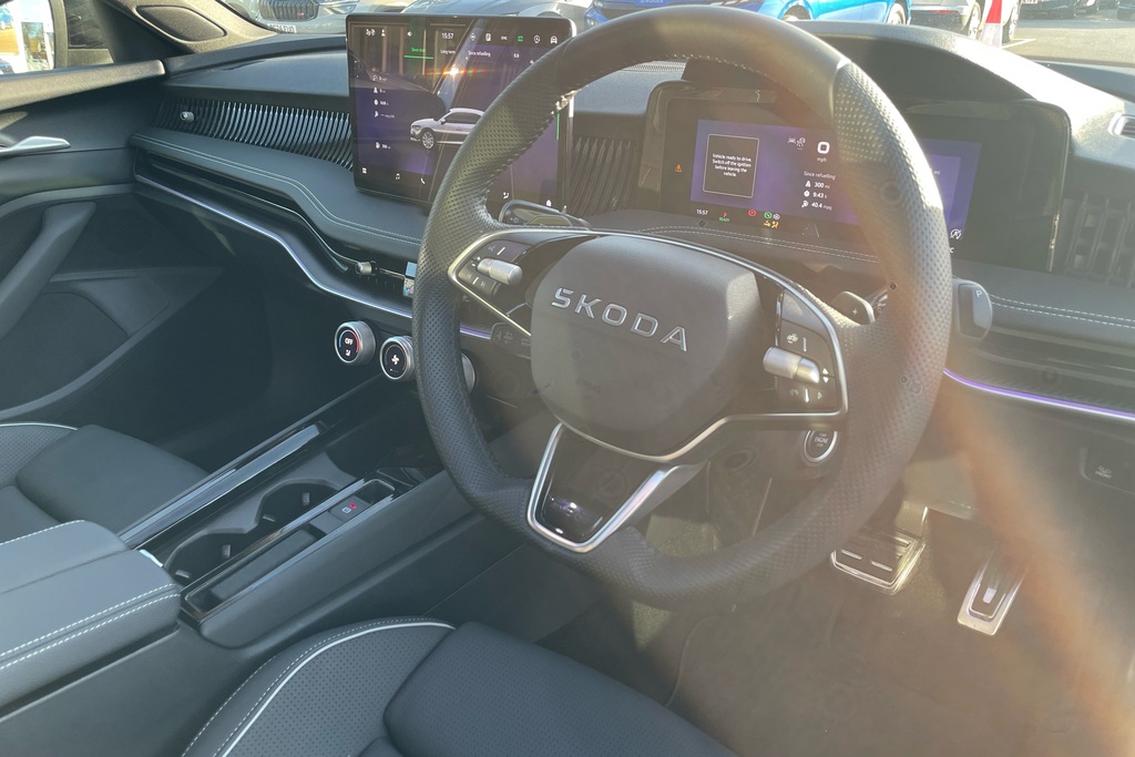 Skoda Superb 1.5 Tsi E-tec Sportline Dsg BG75JZP Blue #6
