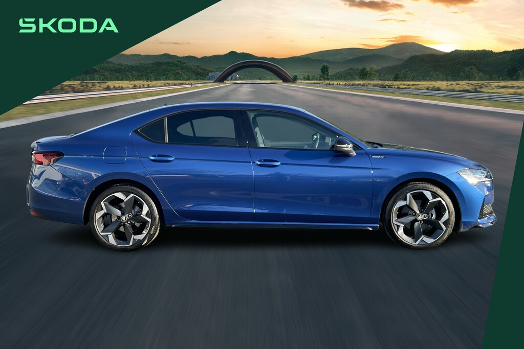 Skoda Superb 1.5 Tsi E-tec Sportline Dsg BG75JZP Blue #4