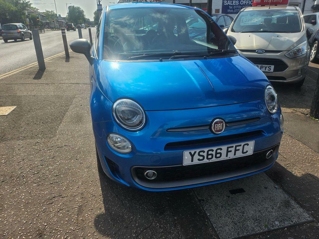 Fiat 500 1.2 S Euro 6 Ss YS66FFC Blue #4