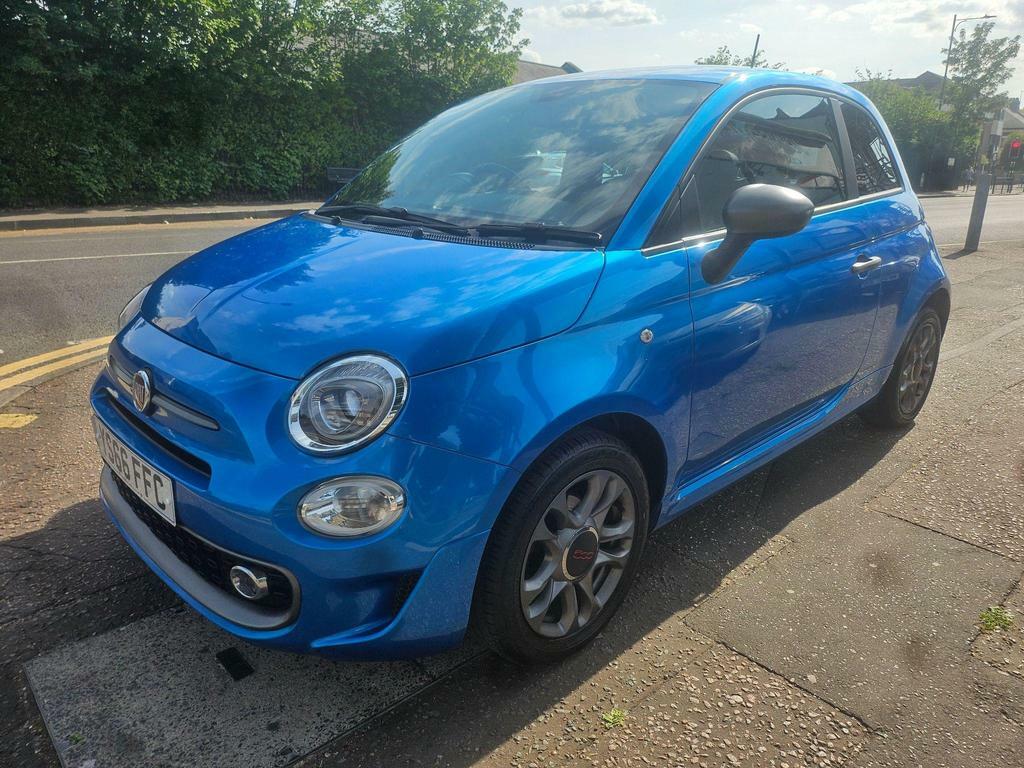 Fiat 500 1.2 S Euro 6 Ss YS66FFC Blue #2