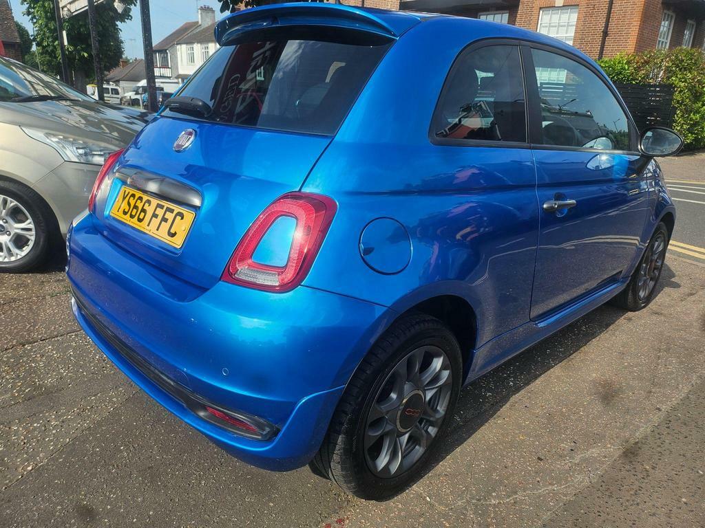 Fiat 500 1.2 S Euro 6 Ss YS66FFC Blue #5