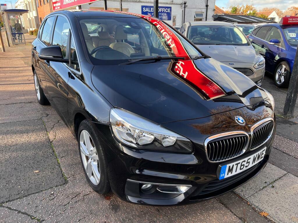 BMW 2 Series Active Tourer 1.5 216D Luxury Euro 6 S S Black #2