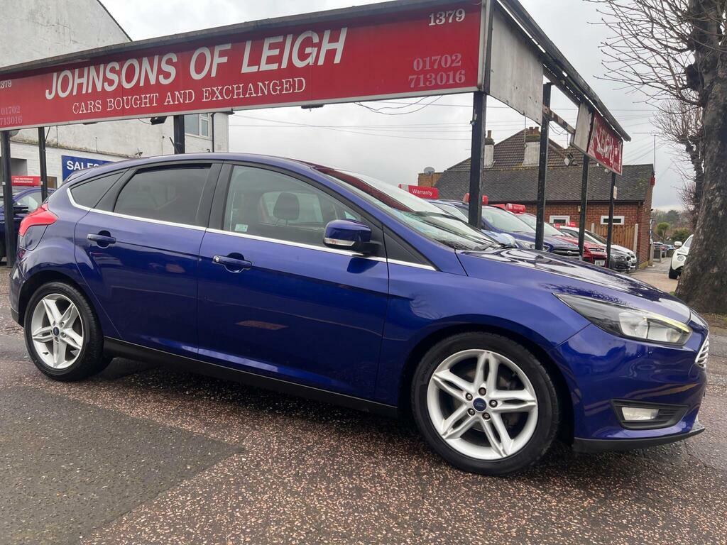 Ford Focus 1.5 Tdci Zetec Edition Euro 6 S S DL17VWS Blue #2