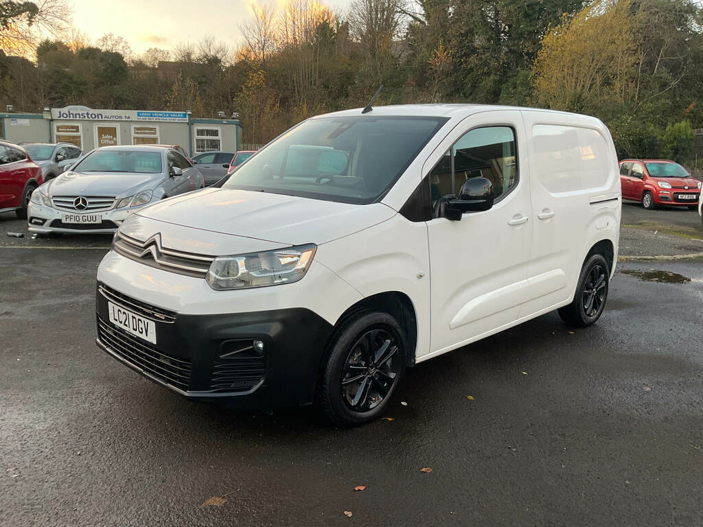 Citroen Berlingo 1.5 Bluehdi 1000Kg Driver 100Ps LC21DGV White #3