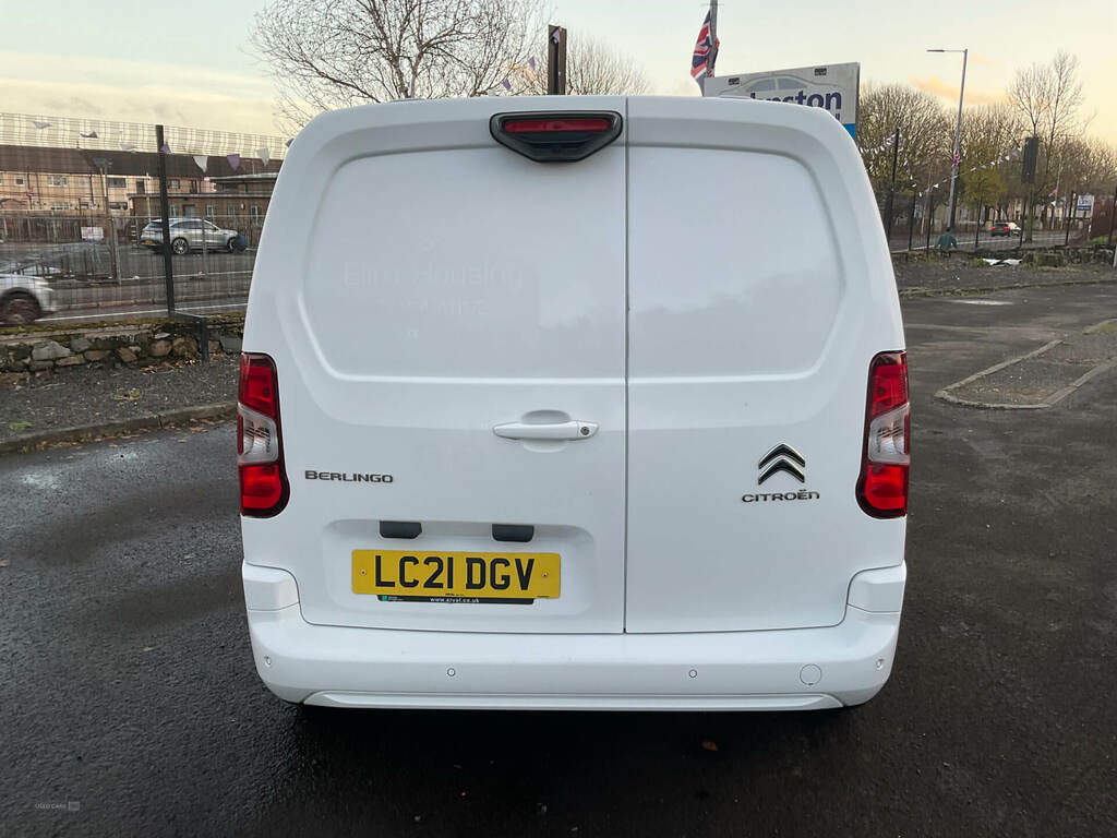 Citroen Berlingo 1.5 Bluehdi 1000Kg Driver 100Ps LC21DGV White #5