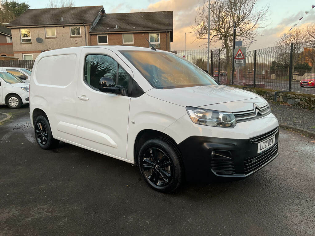 Citroen Berlingo 1.5 Bluehdi 1000Kg Driver 100Ps White