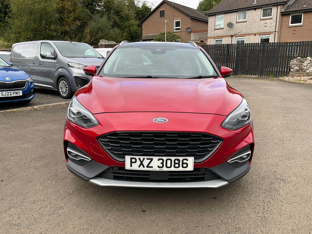 Ford Focus Vignale 1.5 Ecoblue 120 Active X PXZ3086 Red #2
