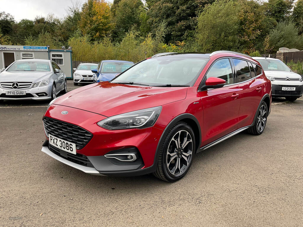 Ford Focus Vignale 1.5 Ecoblue 120 Active X PXZ3086 Red #3