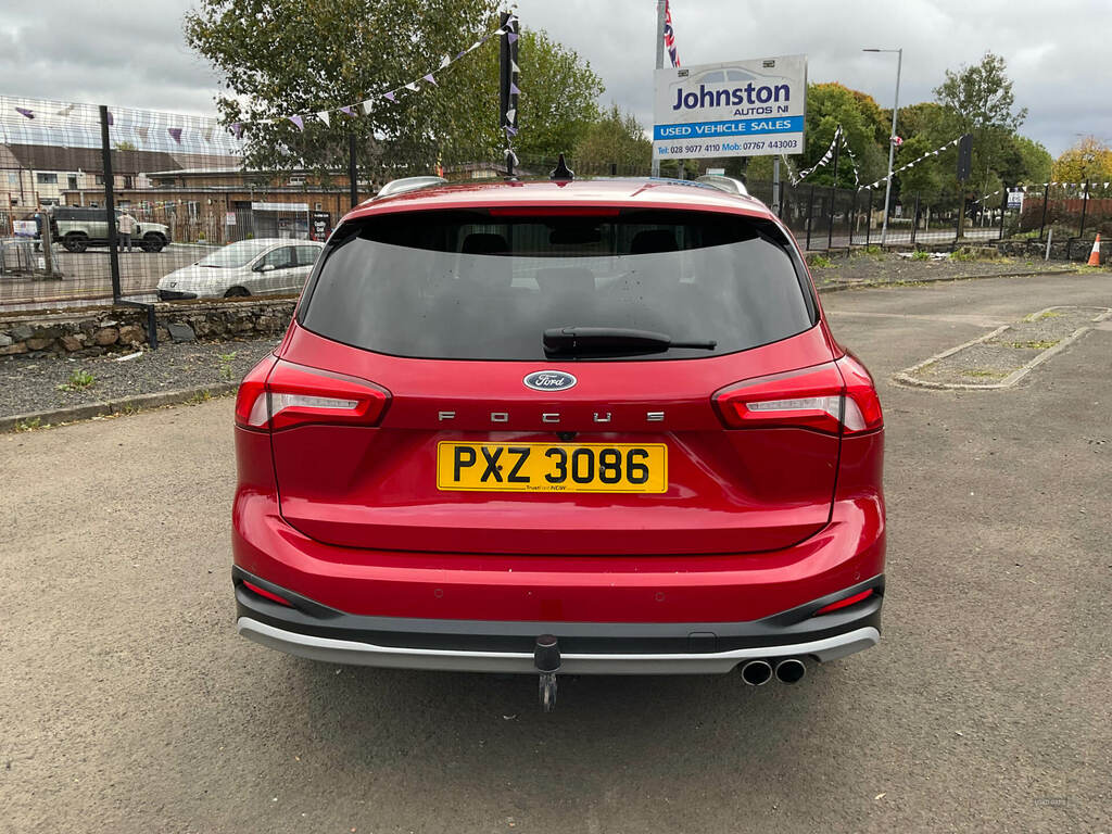 Ford Focus Vignale 1.5 Ecoblue 120 Active X PXZ3086 Red #6