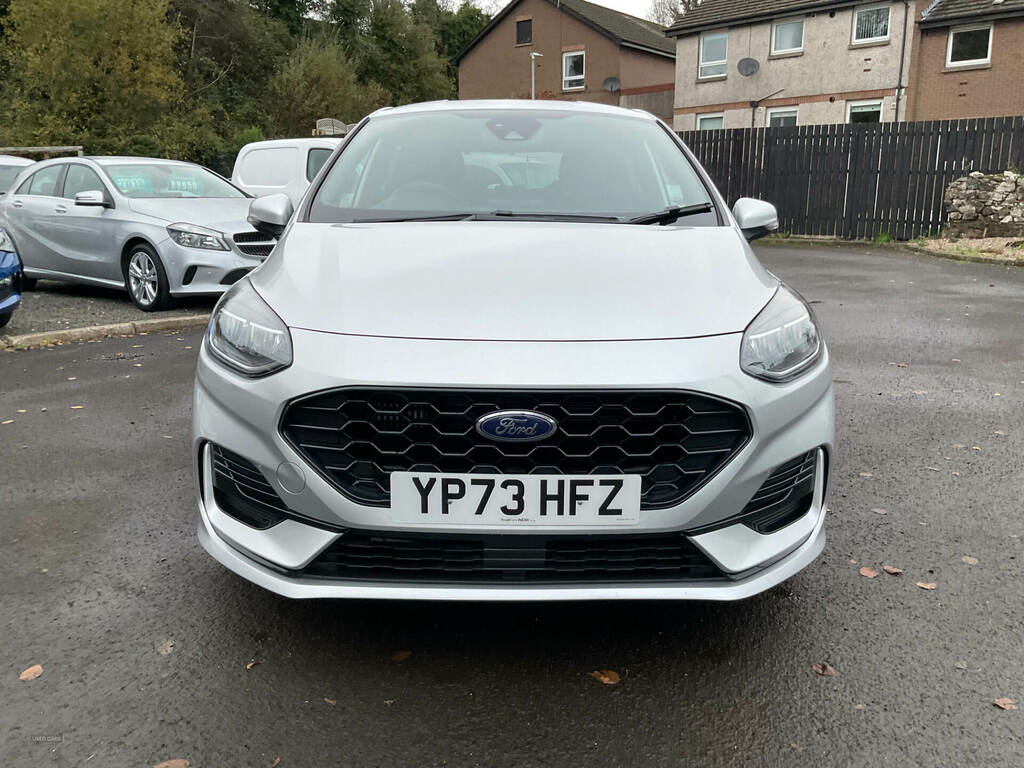 Ford Fiesta 1.0 Ecoboost St-line X YP73HFZ Silver #2
