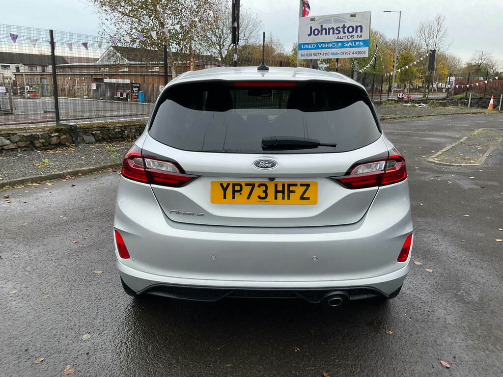 Ford Fiesta 1.0 Ecoboost St-line X YP73HFZ Silver #5