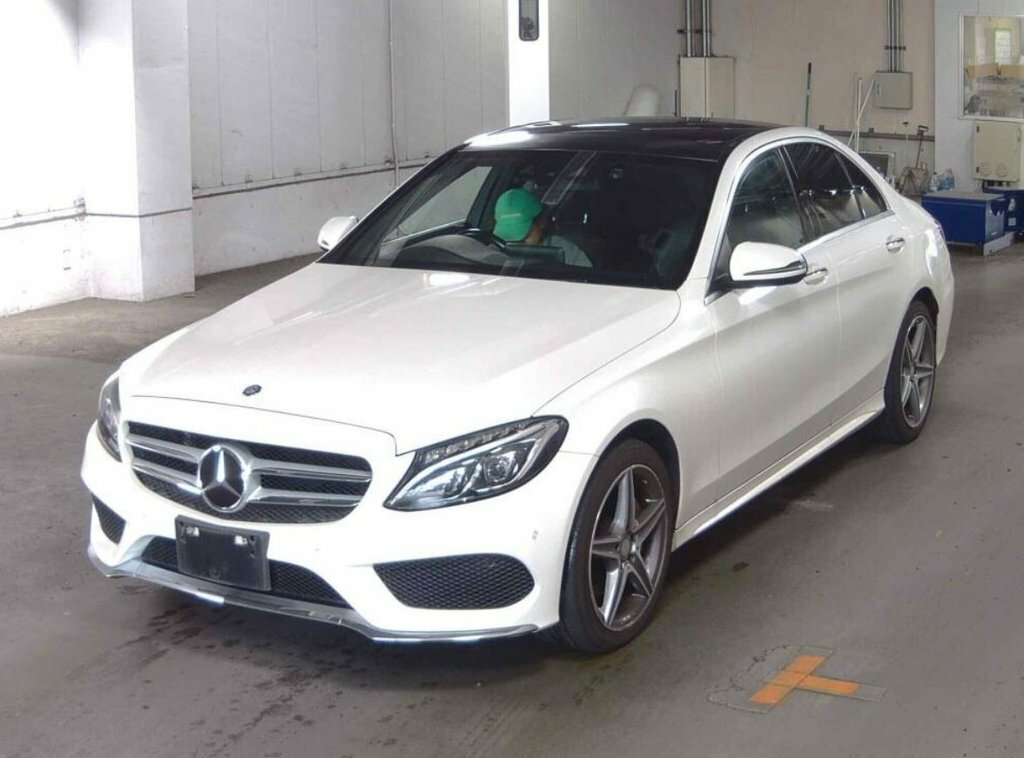Mercedes-Benz C Class 2L Amg Line DK65FNX White #2