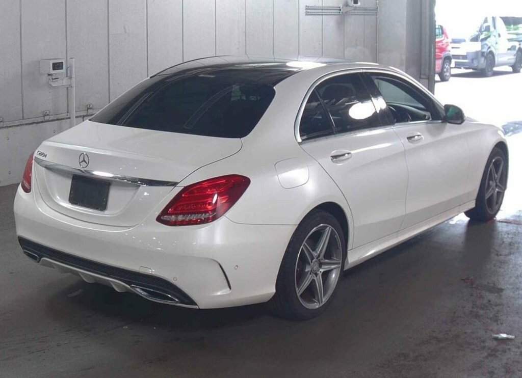 Mercedes-Benz C Class 2L Amg Line DK65FNX White #4
