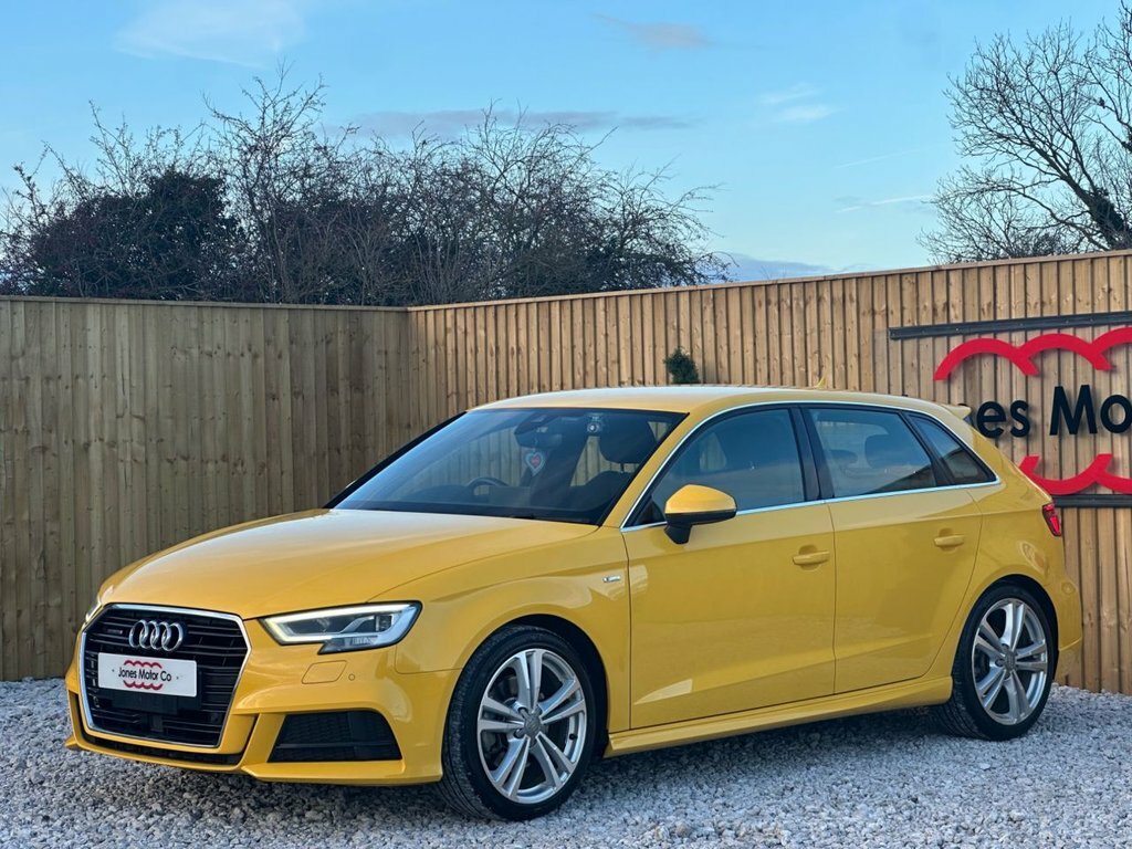 Audi A3 2L S Line Yellow #3