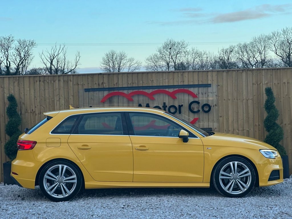 Audi A3 2L S Line Yellow #4