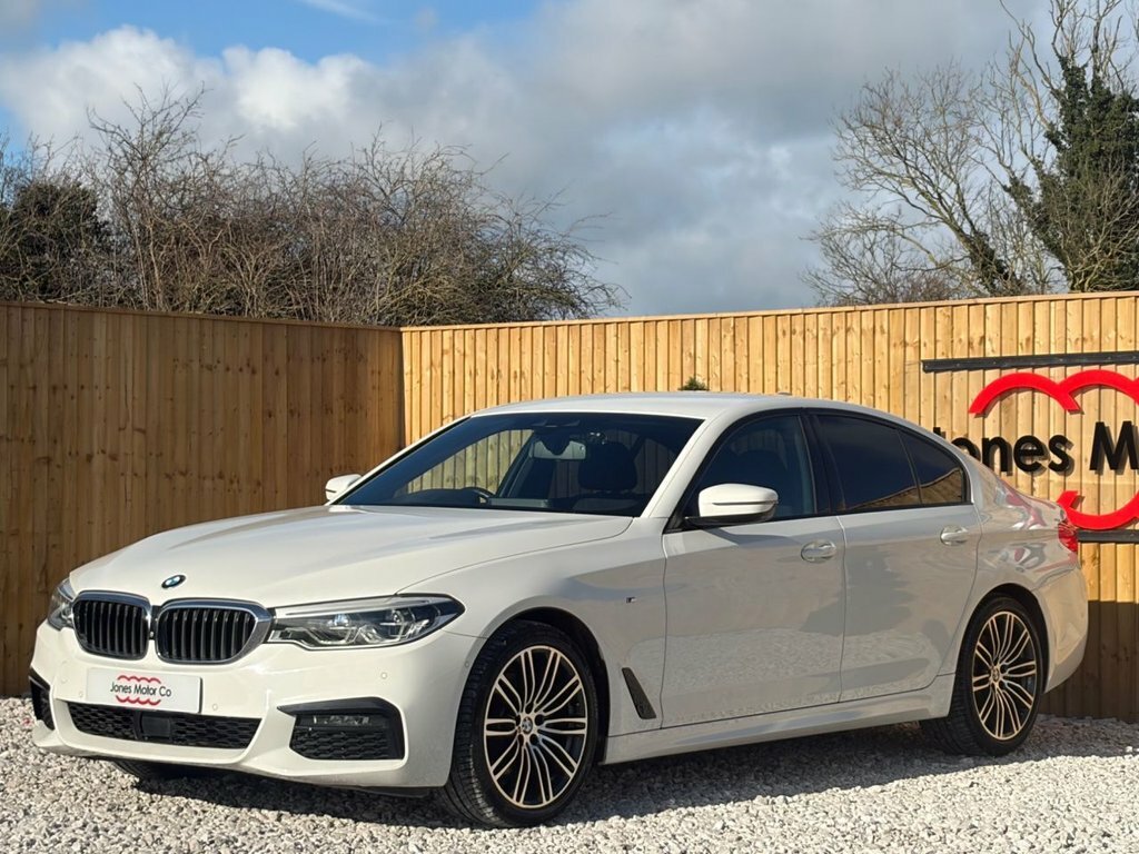 BMW 5 Series 2L M Sport DH68MCJ White #3