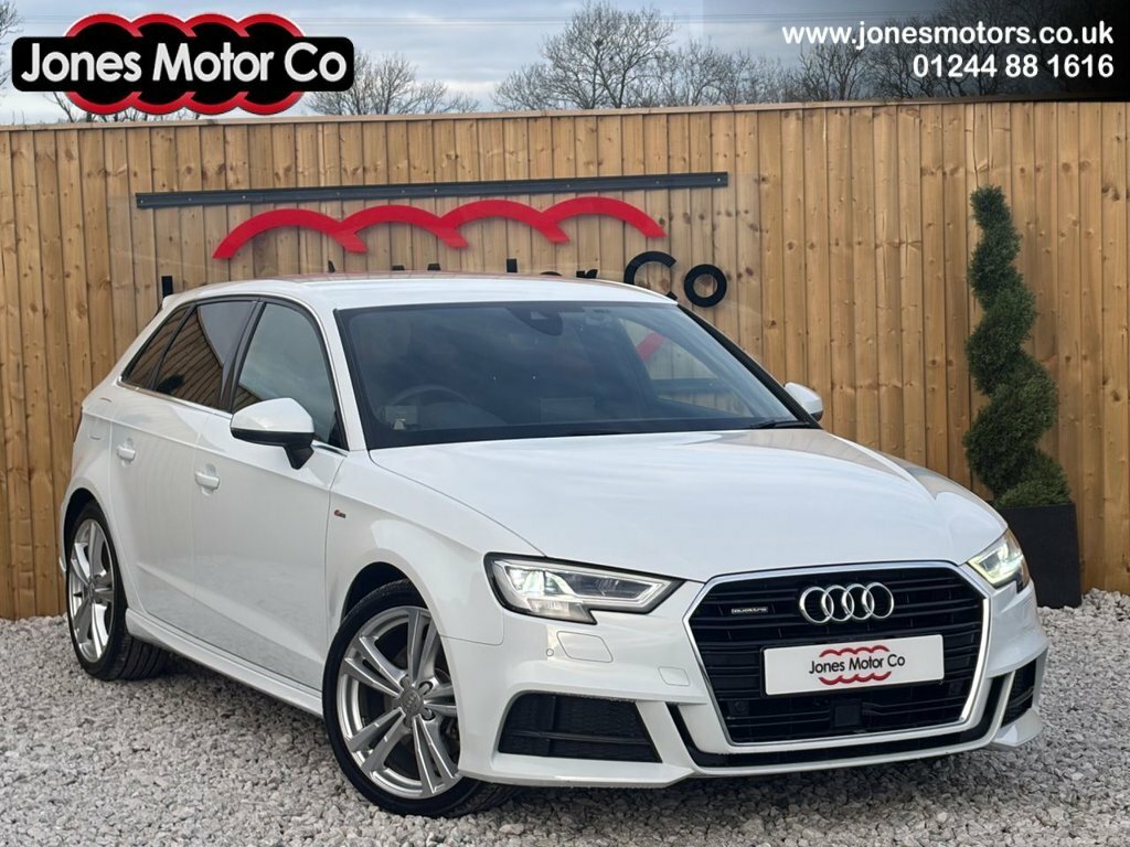 Audi A3 2L Black Edition White