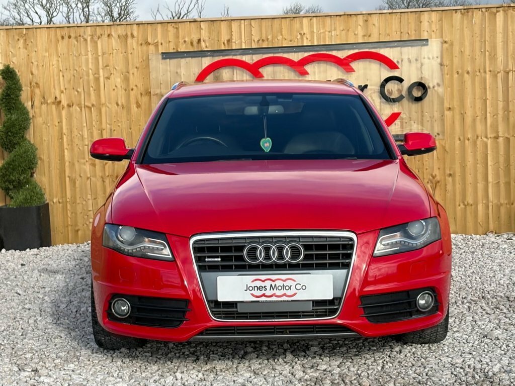 Audi A4 Avant 2L Black Edition DK59HHL Red #2