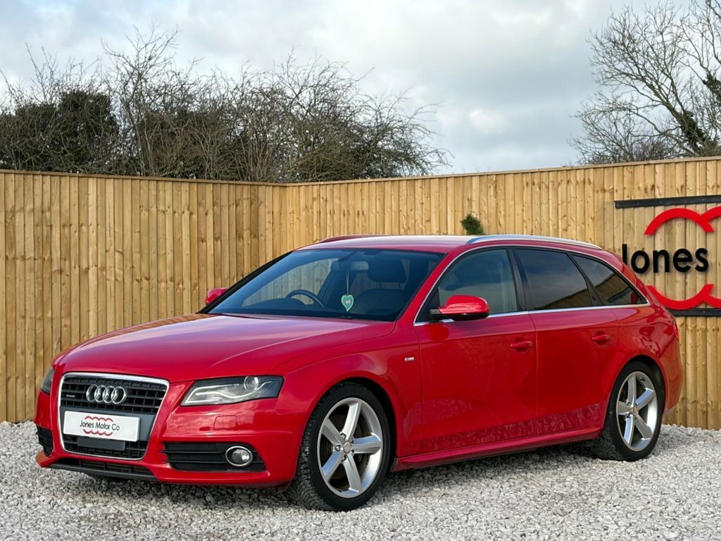 Audi A4 Avant 2L Black Edition DK59HHL Red #3