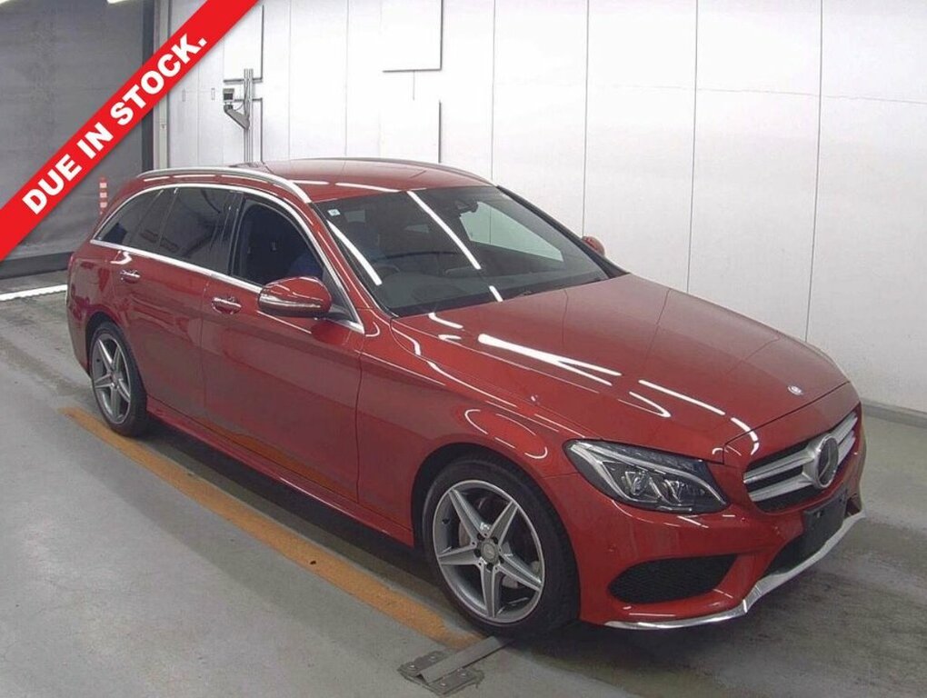 Mercedes-Benz C Class 2L Amg Line Red