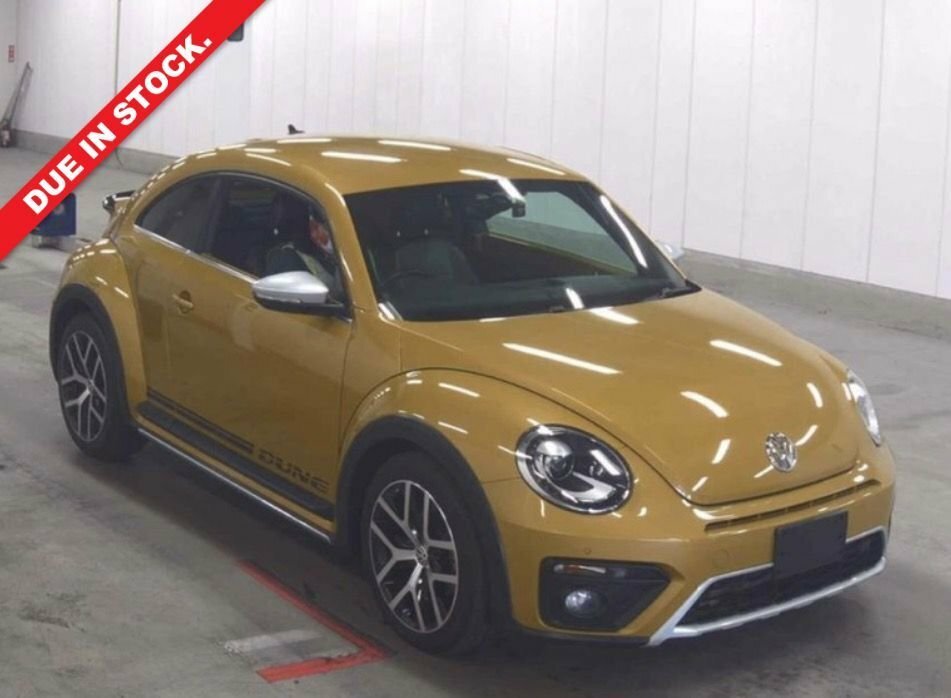 Volkswagen Beetle 1.4L Dune Yellow
