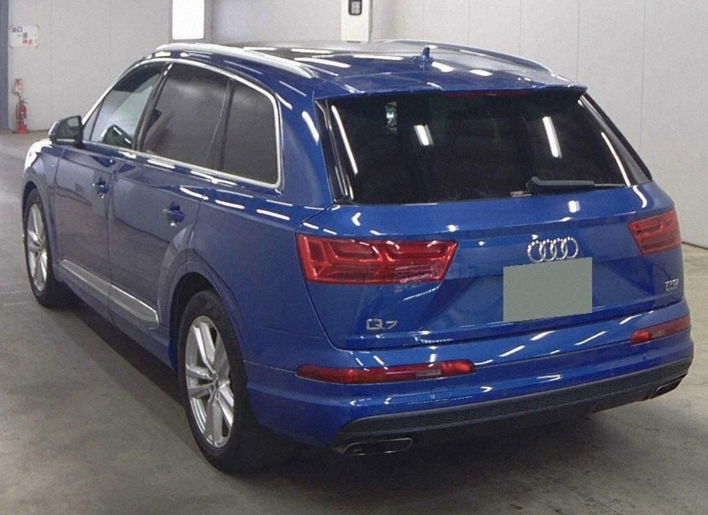 Audi Q7 3L S Line Blue #3